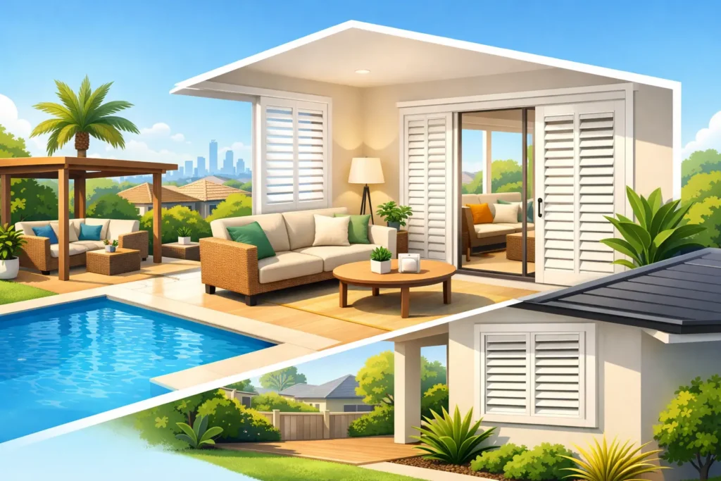 Plantation Shutters Perth for Real Homes