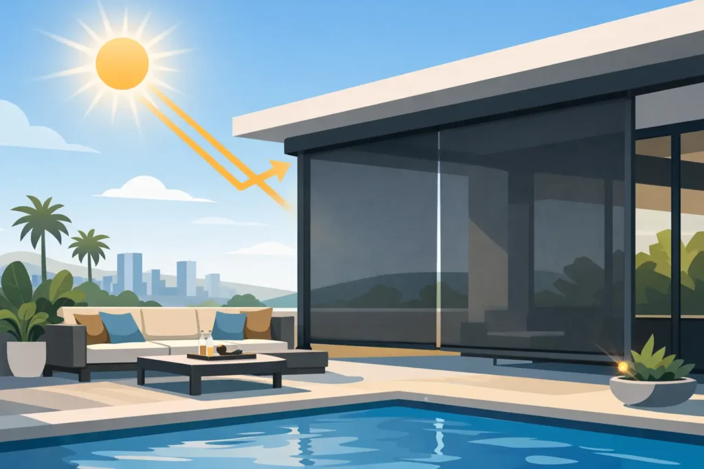 UV Blocking Patio Blinds for Perth Homes