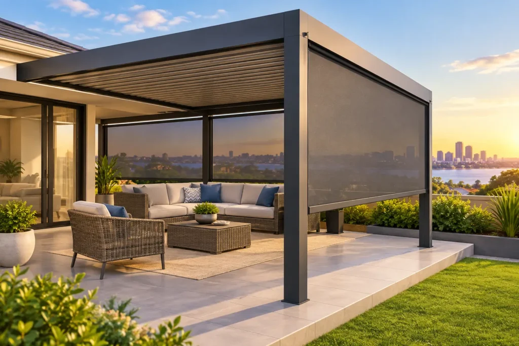A Guide to Pergola Wind Screens for Perth Homes