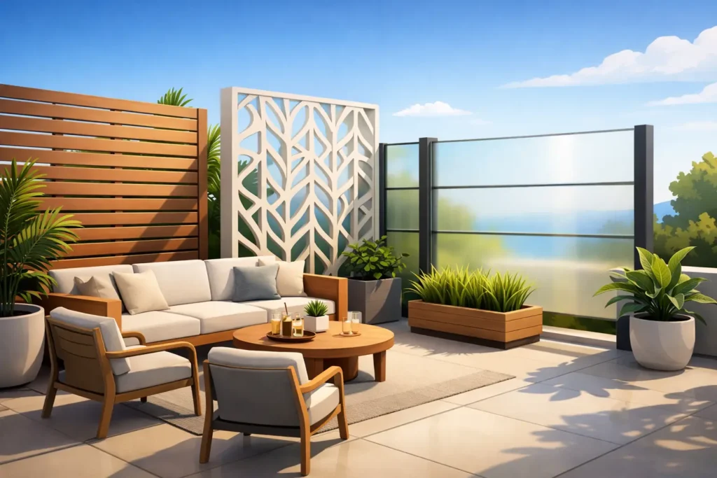 Privacy Screens for Patios That Still Feel Open