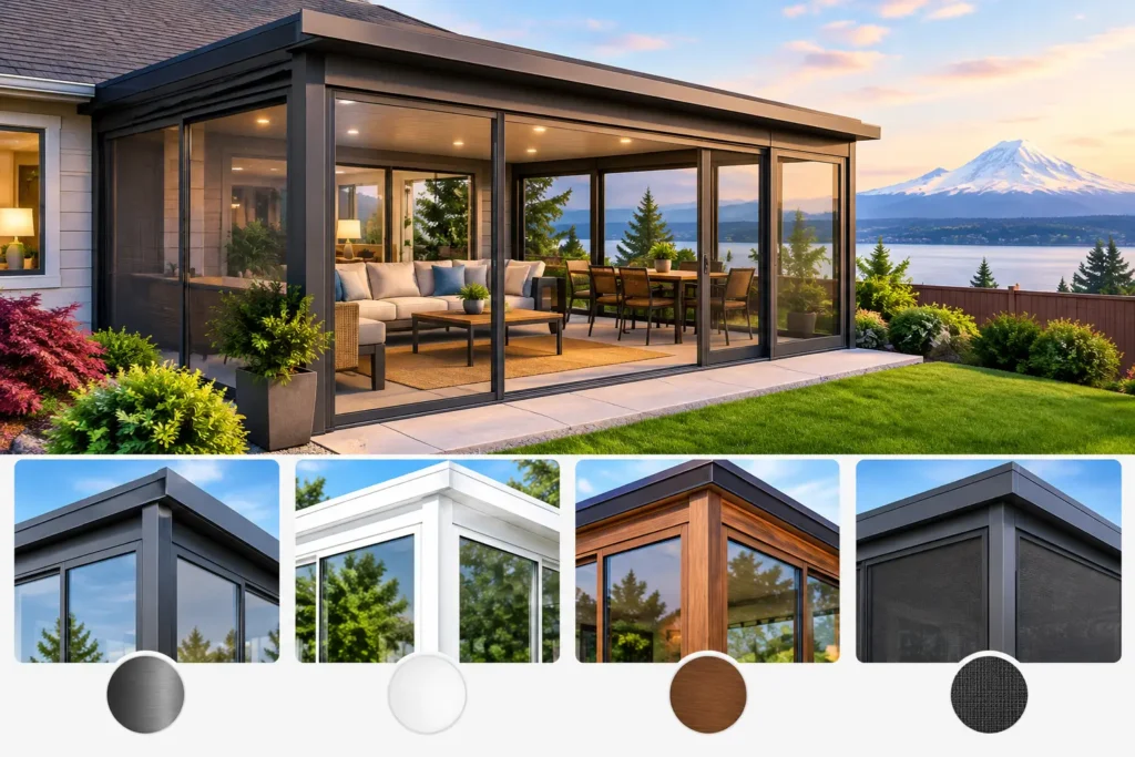 Top Patio Enclosure Materials for WA Homes