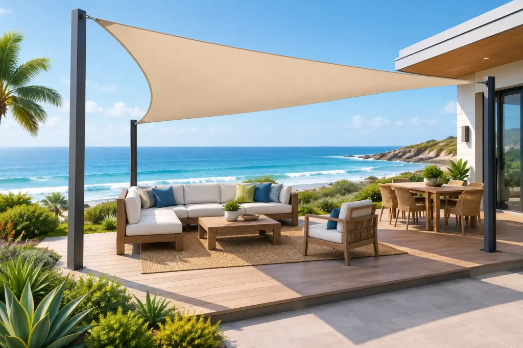 Coastal Outdoor Shade Solutions That Last