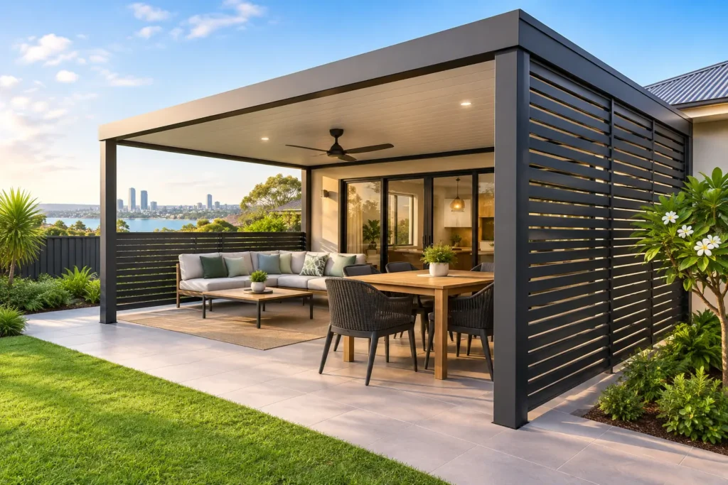 Pergola Side Screening Guide for Perth Homes